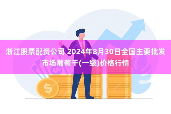 浙江股票配资公司 2024年8月30日全国主要批发市场葡萄干(一级)价格行情